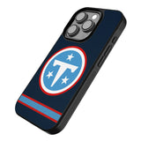 Tennessee Titans Stripe Bump Phone Case for Apple iPhone