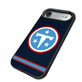 Tennessee Titans Stripe Bump Phone Case for Apple iPhone