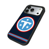 Tennessee Titans Stripe Bump Phone Case for Apple iPhone