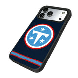 Tennessee Titans Stripe Bump Phone Case for Apple iPhone
