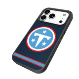Tennessee Titans Stripe Bump Phone Case for Apple iPhone