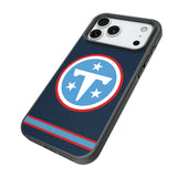 Tennessee Titans Stripe Bump Phone Case for Apple iPhone