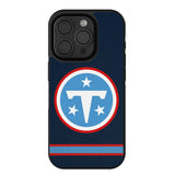 Tennessee Titans Stripe Bump Phone Case for Apple iPhone