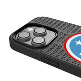 Tennessee Titans Text Backdrop Bump Phone Case for Apple iPhone