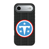Tennessee Titans Text Backdrop Bump Phone Case for Apple iPhone