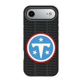 Tennessee Titans Text Backdrop Bump Phone Case for Apple iPhone