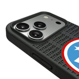 Tennessee Titans Text Backdrop Bump Phone Case for Apple iPhone