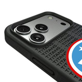 Tennessee Titans Text Backdrop Bump Phone Case for Apple iPhone