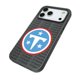 Tennessee Titans Text Backdrop Bump Phone Case for Apple iPhone