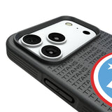 Tennessee Titans Text Backdrop Bump Phone Case for Apple iPhone
