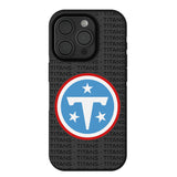 Tennessee Titans Text Backdrop Bump Phone Case for Apple iPhone