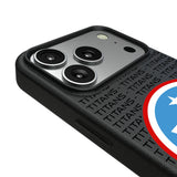 Tennessee Titans Text Backdrop MagSafe Compatible Phone Case for Apple iPhone