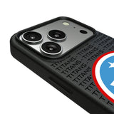 Tennessee Titans Text Backdrop MagSafe Compatible Phone Case for Apple iPhone