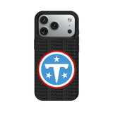 Tennessee Titans Text Backdrop MagSafe Compatible Phone Case for Apple iPhone