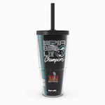 NFL® Philadelphia Eagles - Super Bowl LIX Champions 24oz Classic Tumbler With Straw