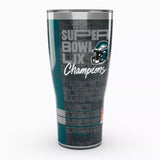 NFL® Philadelphia Eagles - Super Bowl LIX Champions 30oz Tervis Traveler® - Stainless Steel Tumbler