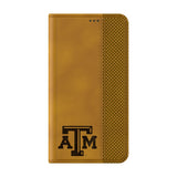 Texas A&M University Aggies Burn Folio Phone Case for Samsung Galaxy