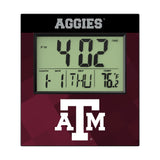 Texas A&M University Aggies Color Block Wall Clock