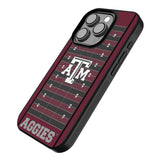 Texas A&M University Aggies Field Bump Phone Case for Apple iPhone