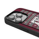 Texas A&M University Aggies Field Bump Phone Case for Apple iPhone