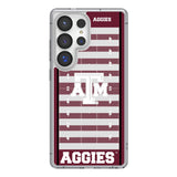 Texas A&M University Aggies Field Clear Phone Case for Samsung Galaxy