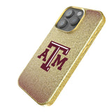 Texas A&M University Aggies Linen Bling Phone Case for Apple iPhone