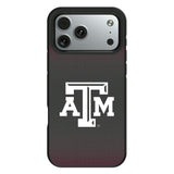 Texas A&M University Aggies Linen Bump Phone Case for Apple iPhone