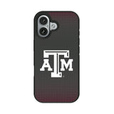 Texas A&M University Aggies Linen Bump Phone Case for Apple iPhone