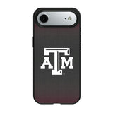 Texas A&M University Aggies Linen MagSafe Compatible Phone Case for Apple iPhone