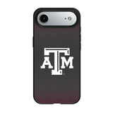 Texas A&M University Aggies Linen MagSafe Compatible Phone Case for Apple iPhone
