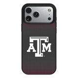 Texas A&M University Aggies Linen MagSafe Compatible Phone Case for Apple iPhone