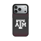 Texas A&M University Aggies Linen MagSafe Compatible Phone Case for Apple iPhone