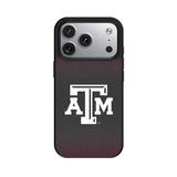 Texas A&M University Aggies Linen MagSafe Compatible Phone Case for Apple iPhone
