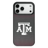 Texas A&M University Aggies Linen MagSafe Compatible Phone Case for Apple iPhone