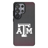 Texas A&M University Aggies Linen MagSafe Compatible Phone Case for Samsung Galaxy