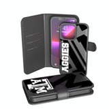 Texas A&M University Aggies Monocolor Tilt Wallet Phone Case for Samsung Galaxy