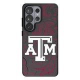 Texas A&M University Aggies Paisley MagSafe Compatible Phone Case for Samsung Galaxy