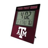 Texas A&M University Aggies Personalized Color Block Wall Clock