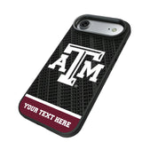 Texas A&M University Aggies Personalized EndZone Plus Bump Phone Case for Apple iPhone