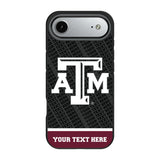 Texas A&M University Aggies Personalized EndZone Plus Bump Phone Case for Apple iPhone
