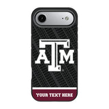 Texas A&M University Aggies Personalized EndZone Plus Bump Phone Case for Apple iPhone