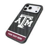 Texas A&M University Aggies Personalized EndZone Plus Bump Phone Case for Apple iPhone