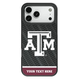Texas A&M University Aggies Personalized EndZone Plus Bump Phone Case for Apple iPhone