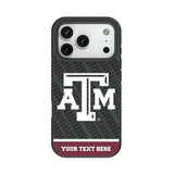 Texas A&M University Aggies Personalized EndZone Plus Bump Phone Case for Apple iPhone