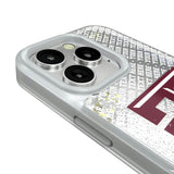 Texas A&M University Aggies Personalized EndZone Plus Glitter Phone Case for Apple iPhone