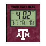 Texas A&M University Aggies Personalized Hatch Wall Clock