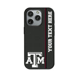 Texas A&M University Aggies Personalized Sidebard MagSafe Compatible Phone Case for Apple iPhone