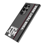 Texas A&M University Aggies Personalized Sidebard MagSafe Compatible Phone Case for Samsung Galaxy