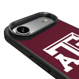 Texas A&M University Aggies Personalized Stripe Bump Phone Case for Apple iPhone