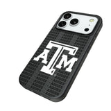Texas A&M University Aggies Text Backdrop MagSafe Compatible Phone Case for Apple iPhone